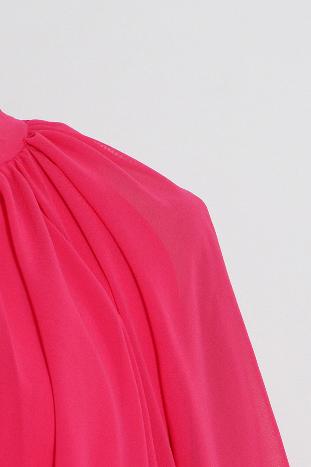 Boheme Ruffled Maxi Dress - Pink