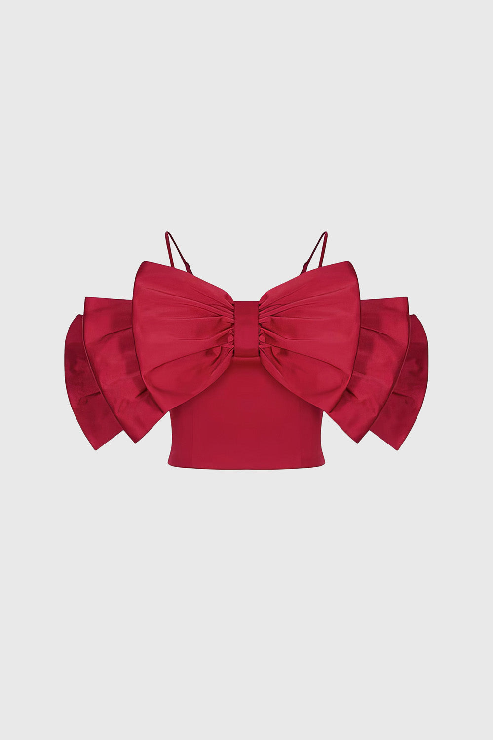 Ribbon Top - Red